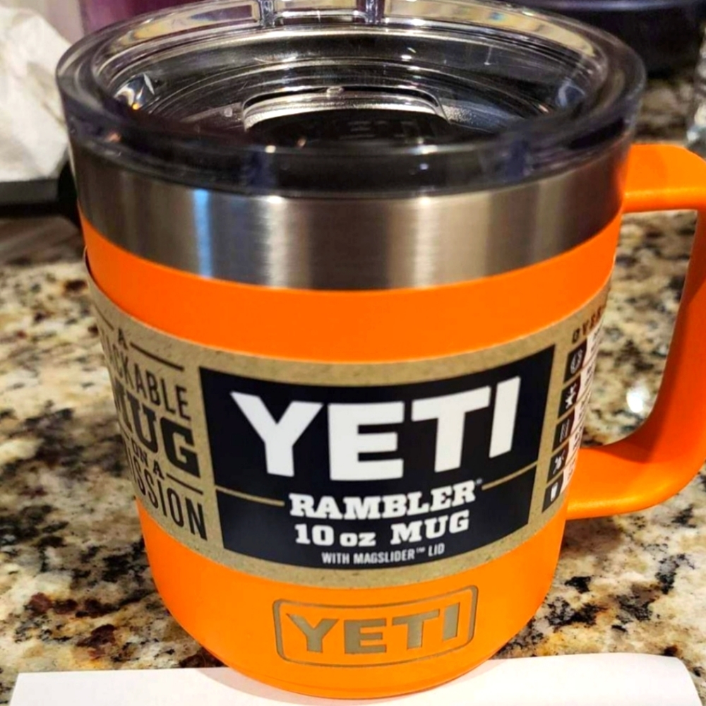 Yeti 10oz Rambler KCO mug BNWT